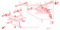 TRIANGLES AVANT pour Honda FOURTRAX 500 FOREMAN 4X4 CAMO de 2011