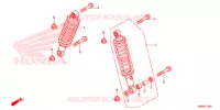 AMORTISSEUR AVANT pour Honda FOURTRAX 500 FOREMAN de 2012