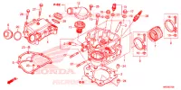 CULASSE pour Honda FOURTRAX 500 FOREMAN de 2012
