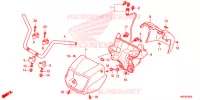 GUIDON pour Honda FOURTRAX 500 FOREMAN de 2012