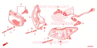PHARE pour Honda FOURTRAX 500 FOREMAN de 2012