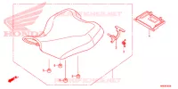 SELLE pour Honda FOURTRAX 500 FOREMAN de 2012