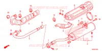 SILENCIEUX D'ECHAPPEMENT pour Honda FOURTRAX 500 FOREMAN de 2012
