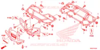 SUPPORT pour Honda FOURTRAX 500 FOREMAN de 2012