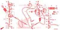 COMMODO   LEVIER   CABLE pour Honda FOURTRAX 500 FOREMAN 4X4 CAMO de 2013