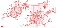 CULASSE pour Honda FOURTRAX 500 FOREMAN RUBICON Power Steering, CAMO de 2012