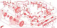 ENGRENAGE FINAL AVANT pour Honda FOURTRAX 500 RUBICON PS de 2013