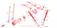 ARBRE A CAMES pour Honda FOURTRAX 500 FOREMAN 4X4 Electric Shift, Power Steering de 2008