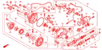 ENGRENAGE FINAL AVANT pour Honda FOURTRAX 500 FOREMAN 4X4 Electric Shift, Power Steering de 2008