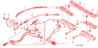 REPOSE PIED   PEDALE pour Honda FOURTRAX 500 FOREMAN 4X4 Electric Shift, Power Steering de 2008