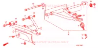 TRIANGLES AVANT pour Honda FOURTRAX 500 FOREMAN 4X4 Electric Shift, Power Steering de 2008