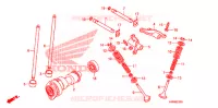 ARBRE A CAMES pour Honda FOURTRAX 500 FOREMAN 4X4 Electric Shift, Power Steering de 2009