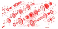 BOITE DE VITESSES pour Honda FOURTRAX 500 FOREMAN 4X4 Electric Shift, Power Steering de 2009