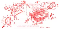 CULASSE pour Honda FOURTRAX 500 FOREMAN 4X4 Electric Shift, Power Steering de 2009