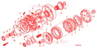 EMBRAYAGE pour Honda FOURTRAX 500 FOREMAN 4X4 Electric Shift, Power Steering de 2009