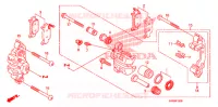 ETRIER DE FREIN AVANT pour Honda FOURTRAX 500 FOREMAN 4X4 Electric Shift, Power Steering de 2009