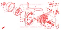 FLASQUE   MACHOIRES DE FREIN ARRIERE pour Honda FOURTRAX 500 FOREMAN 4X4 Electric Shift, Power Steering de 2009