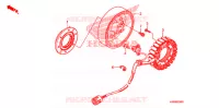 ALTERNATEUR pour Honda FOURTRAX 500 FOREMAN 4X4 Power Steering, CAMO de 2009