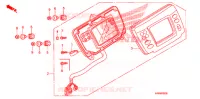COMPTEUR pour Honda FOURTRAX 500 FOREMAN 4X4 Power Steering, CAMO de 2009