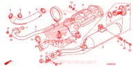 SILENCIEUX D'ECHAPPEMENT pour Honda FOURTRAX 500 FOREMAN 4X4 Power Steering, CAMO de 2009