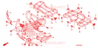 SUPPORT pour Honda FOURTRAX 500 FOREMAN 4X4 Power Steering, CAMO de 2009