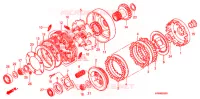 EMBRAYAGE pour Honda FOURTRAX 500 FOREMAN 4X4 Power Steering de 2009