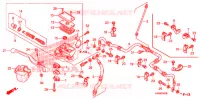 MAITRE CYLINDRE DE FREIN AVANT pour Honda FOURTRAX 500 FOREMAN 4X4 Power Steering, CAMO de 2010