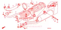 SILENCIEUX D'ECHAPPEMENT pour Honda FOURTRAX 500 FOREMAN 4X4 Power Steering, CAMO de 2010
