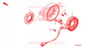 ALTERNATEUR pour Honda FOURTRAX 500 FOREMAN 4X4 Power Steering de 2010