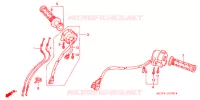 COMMODO   LEVIER   CABLE pour Honda VFR 800 INTERCEPTOR de 2002