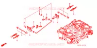 CORPS DE PAPILLON (PIECES CONSTITUTIVES) pour Honda VFR 800 VTEC ABS de 2007