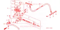 MAITRE CYLINDRE pour Honda VFR 800 VTEC ABS de 2007