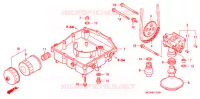 POMPE A HUILE pour Honda VFR 800 VTEC ABS de 2007
