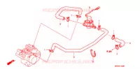 VALVE DE COMMANDE D'INJECTION D'AIR pour Honda VFR 800 VTEC ABS de 2007