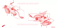CLIGNOTANT AVANT pour Honda VFR 800 INTERCEPTOR DELUXE de 2014