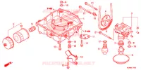 CARTER   POMPE   FILTRE A HUILE pour Honda VFR 800 INTERCEPTOR de 2014