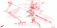 MAITRE CYLINDRE pour Honda VFR 800 INTERCEPTOR de 2014