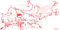 MODULATEUR ABS/DURITE FREIN ARRIERE pour Honda VFR 800 INTERCEPTOR de 2014