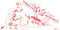 GUIDON   TE DE FOURCHE pour Honda VFR 800 F de 2015
