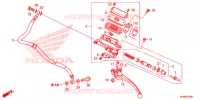 MAITRE CYLINDRE pour Honda VFR 800 F de 2015