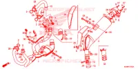 SILENCIEUX D'ECHAPPEMENT pour Honda VFR 800 F de 2015