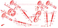ARBRE A CAMES pour Honda VFR 800 INTERCEPTOR de 1999