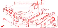BRAS OSCILLANT pour Honda VFR 800 INTERCEPTOR de 1999