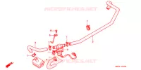 FILTRE A AIR   SOUPAPE D'AIR pour Honda VFR 800 INTERCEPTOR de 1999