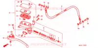 MAITRE CYLINDRE pour Honda VFR 800 INTERCEPTOR de 1999