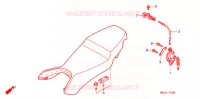 SELLE pour Honda VFR 800 INTERCEPTOR de 1999