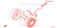 ALTERNATEUR pour Honda VFR 1200 F de 2016
