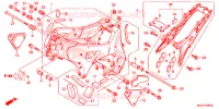 CADRE pour Honda VFR 1200 F de 2016