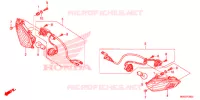 CLIGNOTANT AVANT pour Honda VFR 1200 F de 2016