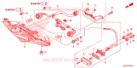 FEUX ARRIERE (2) pour Honda VFR 1200 F de 2016
